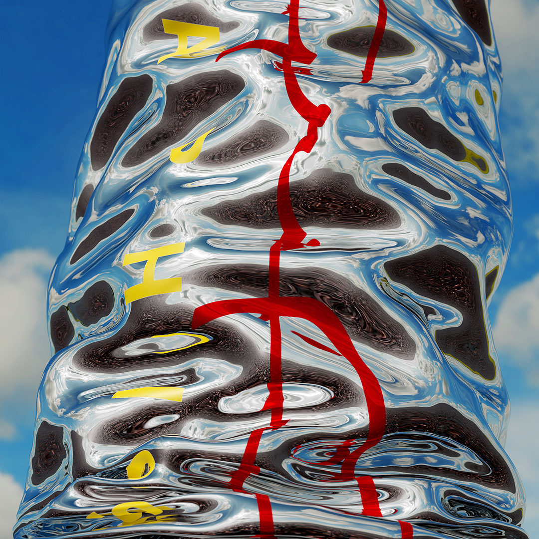 Compression image de synthèse 3D - procedural - cgi Blender Computer graphics render 