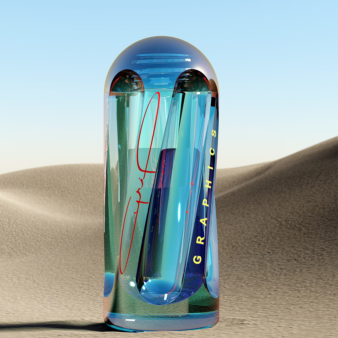 image de synthèse 3D - procedural - cgi Blender computer graphic 3D render 